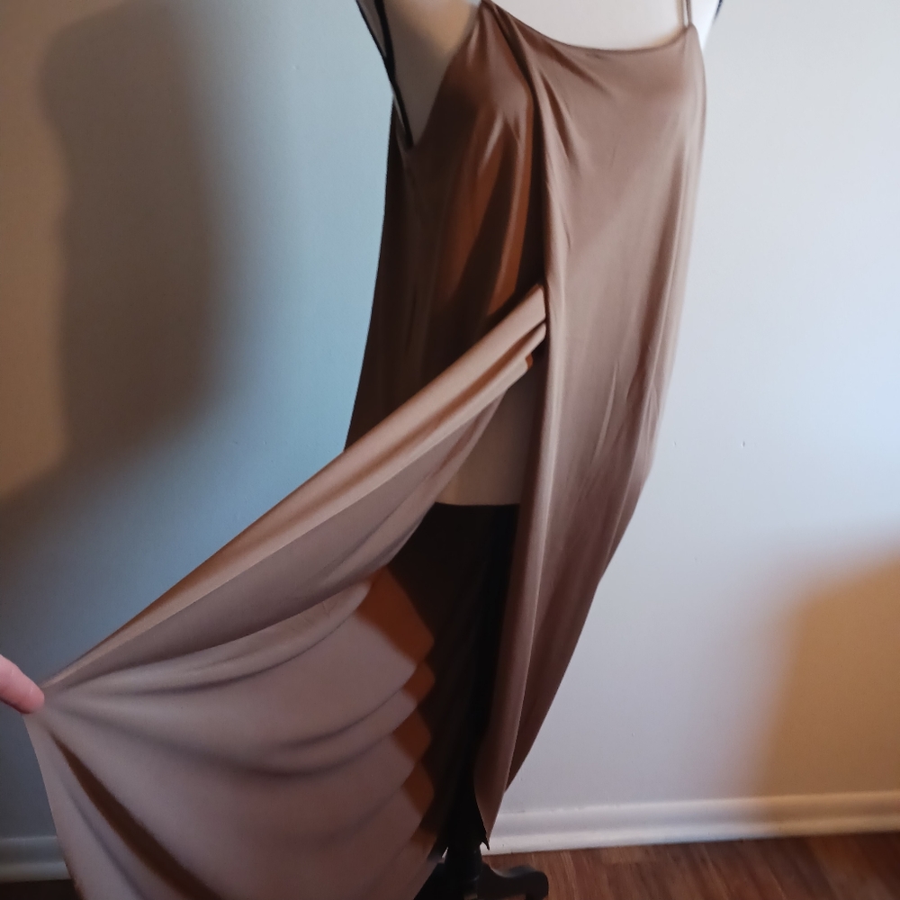 Wrap Dress with Spaghetti Straps